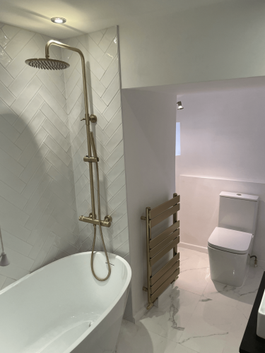 Completed new bathroom
